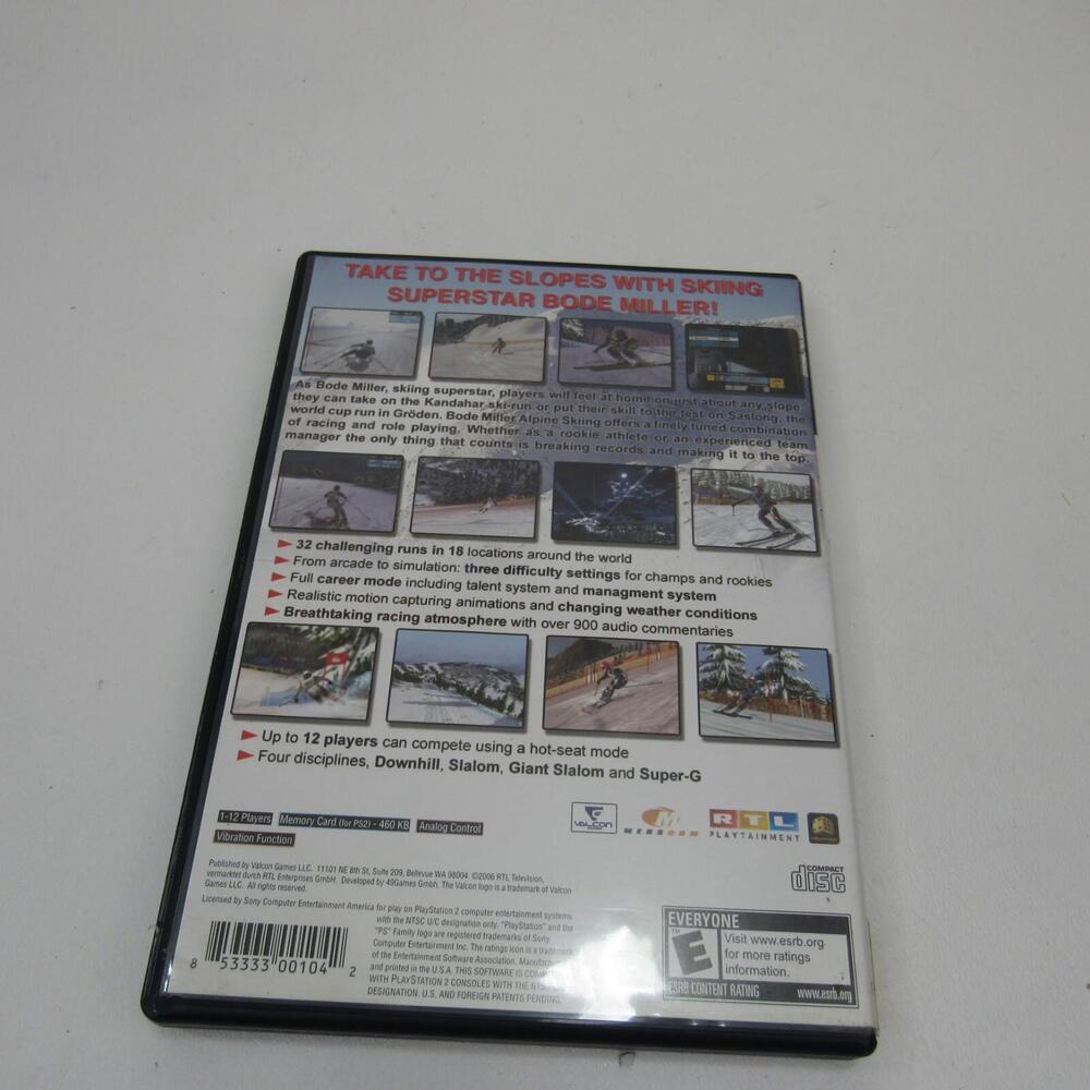 Bode Miller Alpine Skiing (Sony PlayStation 2,‎ 2006) - Picture 2 of 4